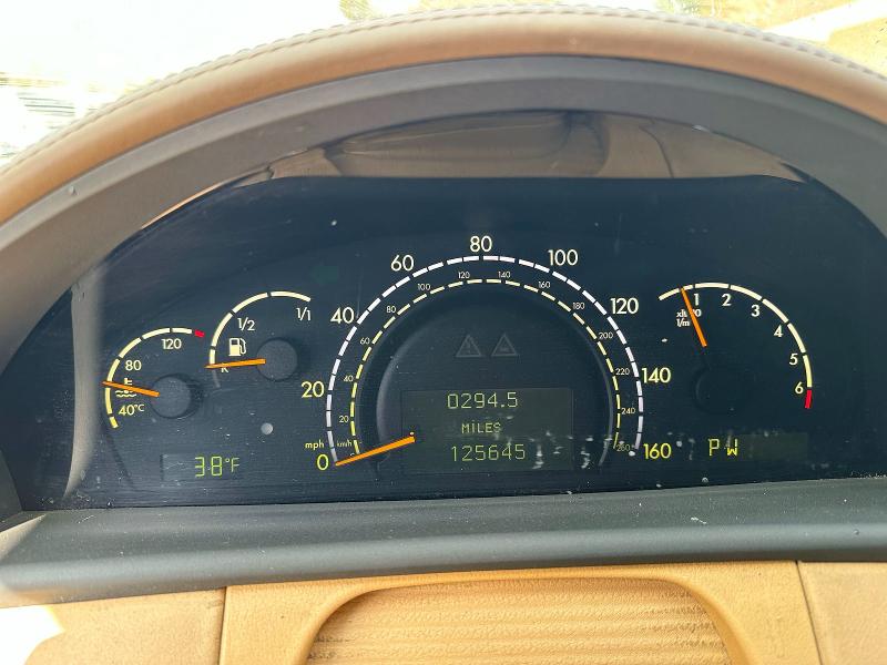 Aukcja sprzedaży 2001 Mercedes-benz Cl, vin: WDBPJ78J41A016522, numer aukcji: 51420746
