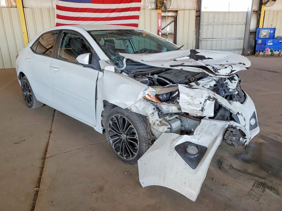 49906876 :رقم المزاد ، 5YFBURHE2FP357034 vin ، 2015 Toyota Corolla مزاد بيع