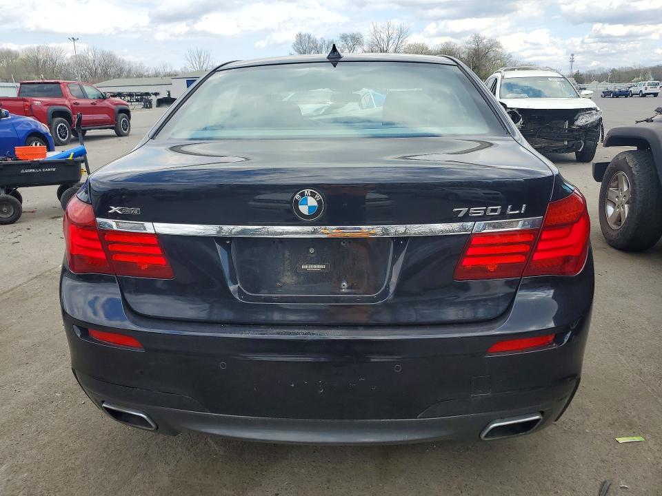 2014 Bmw 750 მანქანა იყიდება აუქციონზე, vin: WBAYF8C56ED653047, აუქციონის ნომერი: 47875196