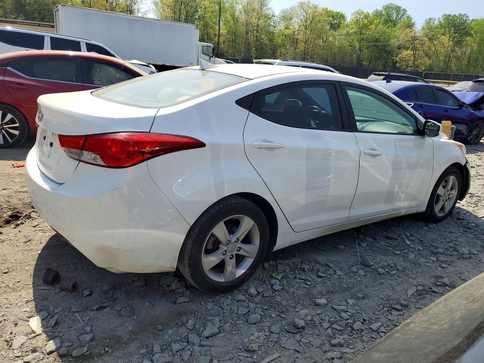 49757046 :رقم المزاد ، 5NPDH4AE7DH406443 vin ، 2013 Hyundai Elantra مزاد بيع