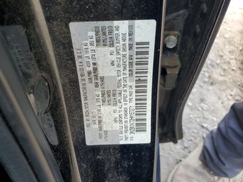 Продаж на аукціоні авто 2017 Mazda 3, vin: 3MZBN1K72HM157271, номер лоту: 48354496