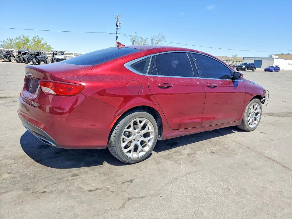 48107226 :رقم المزاد ، 1C3CCCEG5FN683468 vin ، 2015 Chrysler 200 مزاد بيع