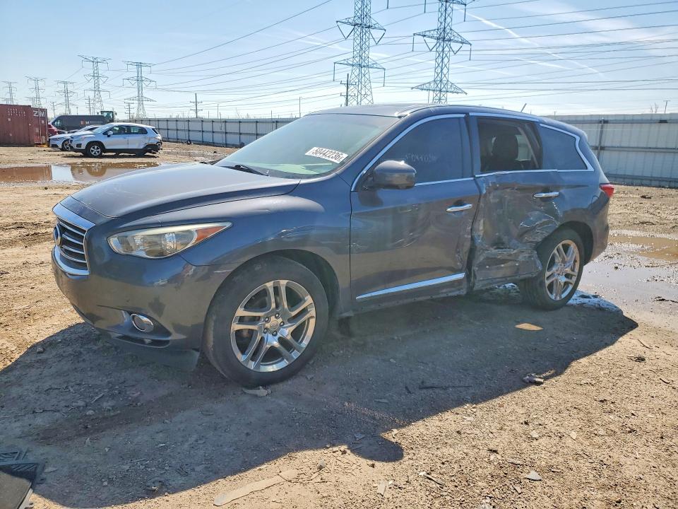Auction sale of the 2013 Infiniti Jx35, vin: 5N1AL0MM1DC310702, lot number: 50442236
