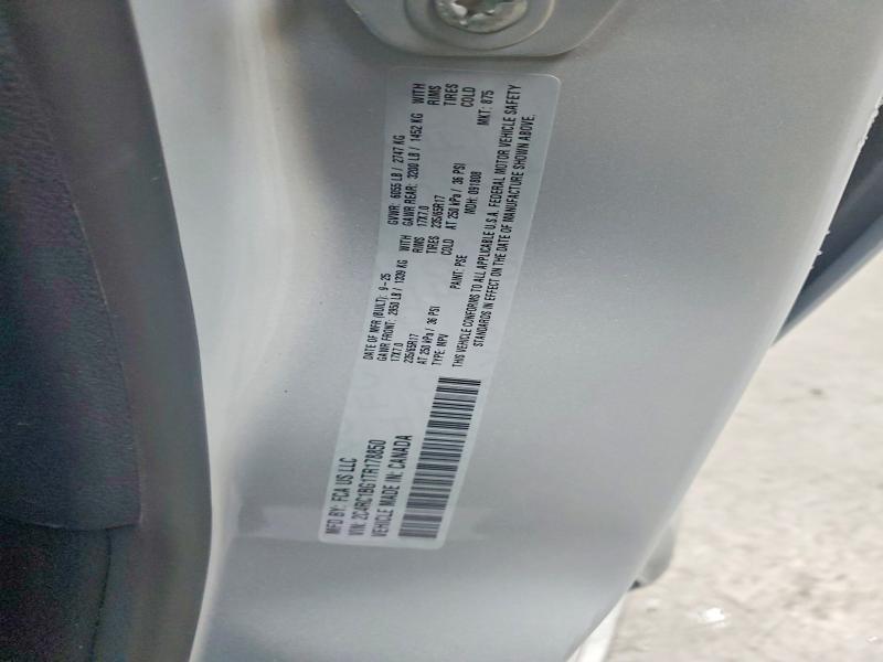 2026 Chrysler Pacifica მანქანა იყიდება აუქციონზე, vin: 2C4RC1BG1TR178850, აუქციონის ნომერი: 48362856