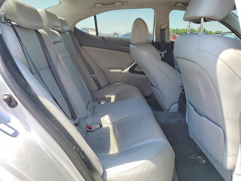 50602376 :رقم المزاد ، JTHBE262375013240 vin ، 2007 Lexus Is مزاد بيع