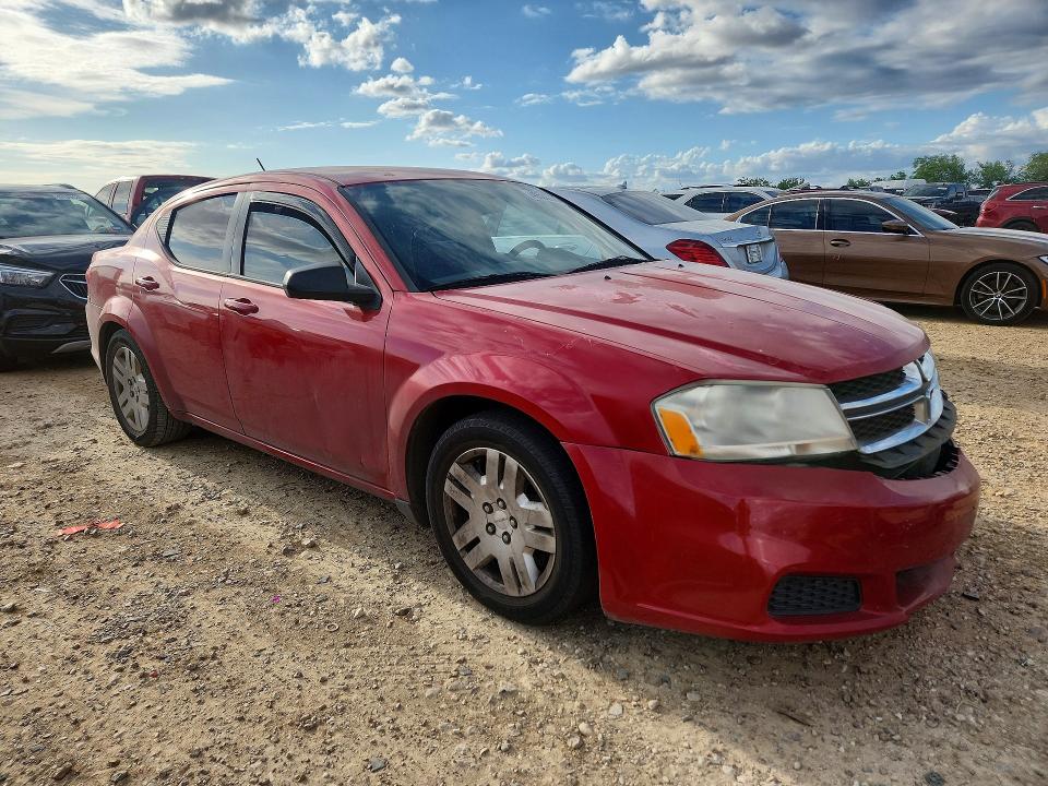49502286 :رقم المزاد ، 1C3CDZAG7EN217867 vin ، 2014 Dodge Avenger مزاد بيع