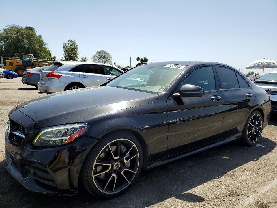 Auction sale of the 2019 Mercedes-benz C, vin: WDDWF8DB5KR457085, lot number: 50515006