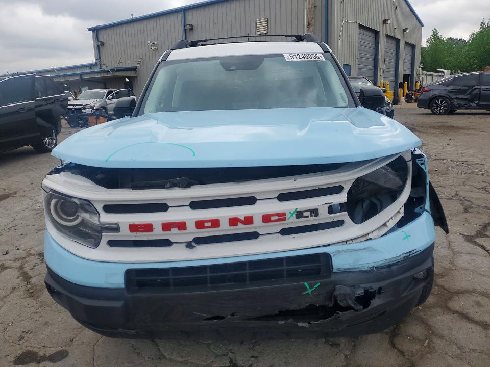 51240056 :رقم المزاد ، 3FMCR9G64PRD10594 vin ، 2023 Ford Bronco Sport مزاد بيع
