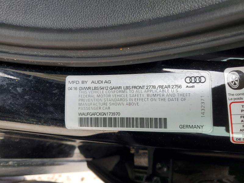 Продажа на аукционе авто 2016 Audi A6, vin: WAUFGAFCXGN173970, номер лота: 51306556