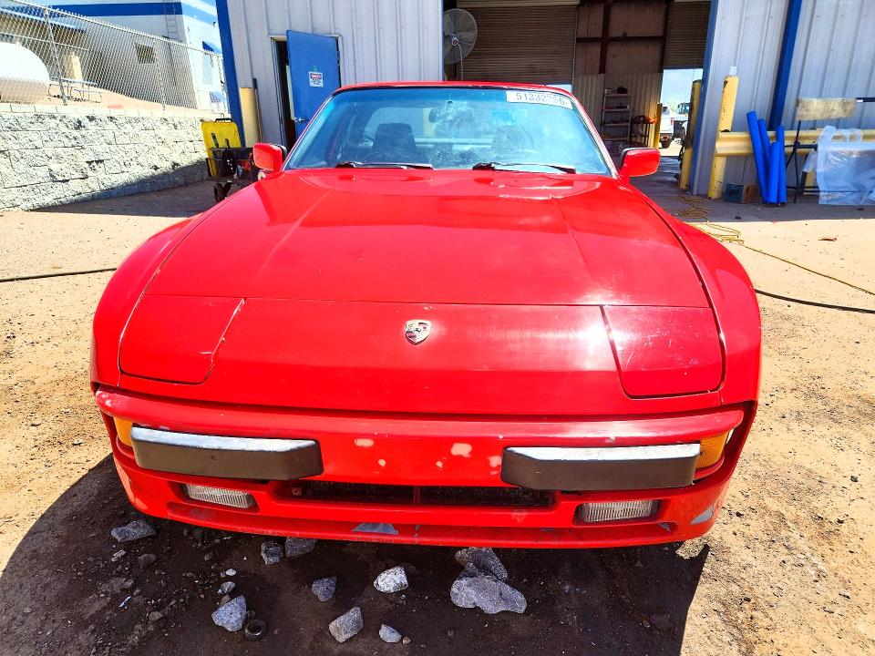 1986 Porsche 944 მანქანა იყიდება აუქციონზე, vin: WP0AA0941GN453967, აუქციონის ნომერი: 51332366
