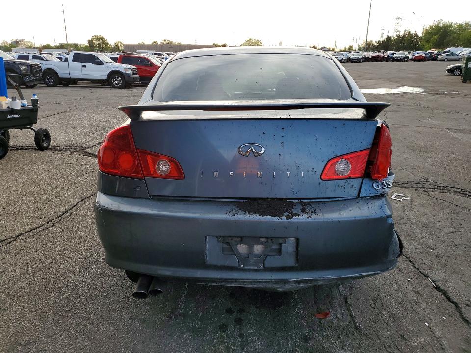 50477406 :رقم المزاد ، JNKCV51F16M610925 vin ، 2006 Infiniti G35 مزاد بيع