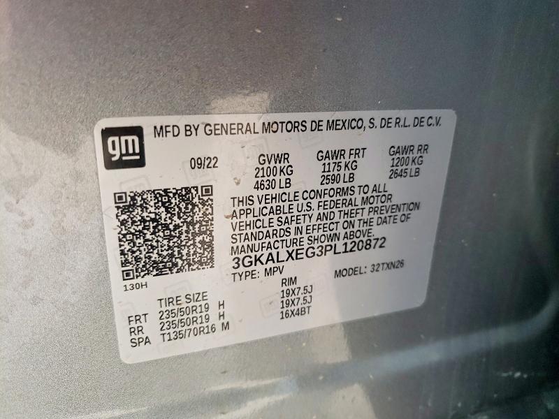 Продаж на аукціоні авто 2023 Gmc Terrain, vin: 3GKALXEG3PL120872, номер лоту: 49546526
