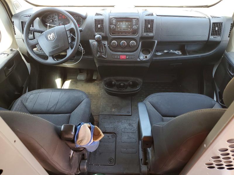 47412376 :رقم المزاد ، 3C6TRVBG3HE528989 vin ، 2017 Ram Promaster 1500 مزاد بيع