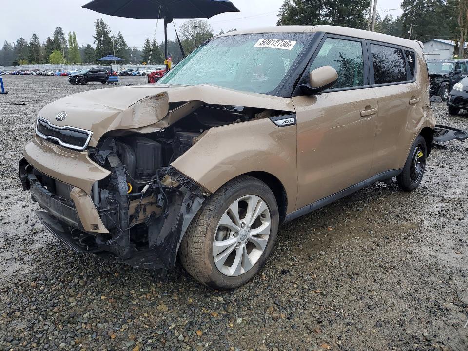 50812736 :رقم المزاد ، KNDJP3A53F7209924 vin ، 2015 Kia Soul مزاد بيع