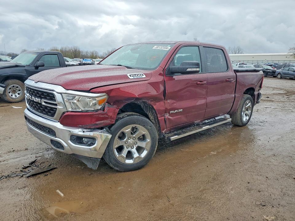 50132556 :رقم المزاد ، 1C6RRFFG2NN455406 vin ، 2022 Ram 1500 مزاد بيع
