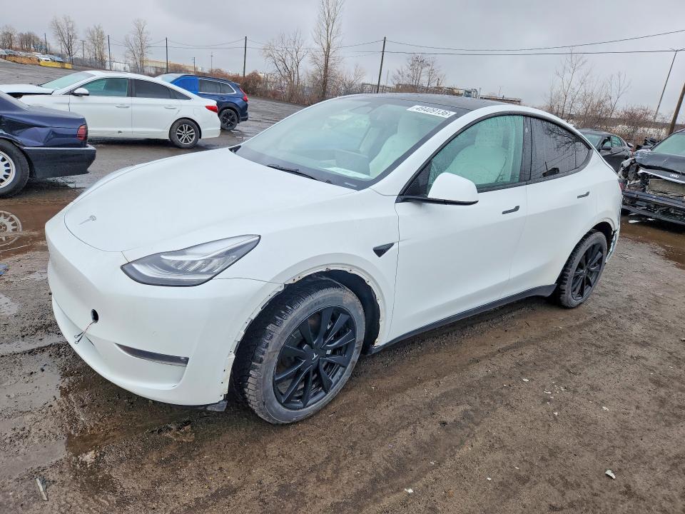 2021 Tesla Model Y მანქანა იყიდება აუქციონზე, vin: 5YJYGDEEXMF293357, აუქციონის ნომერი: 49409136