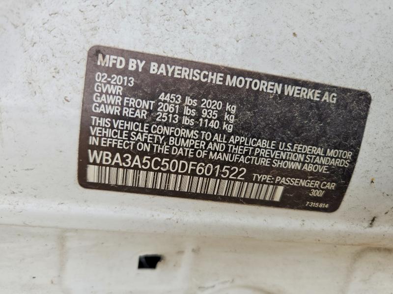 Продажа на аукционе авто 2013 Bmw 328, vin: WBA3A5C50DF601522, номер лота: 51527686