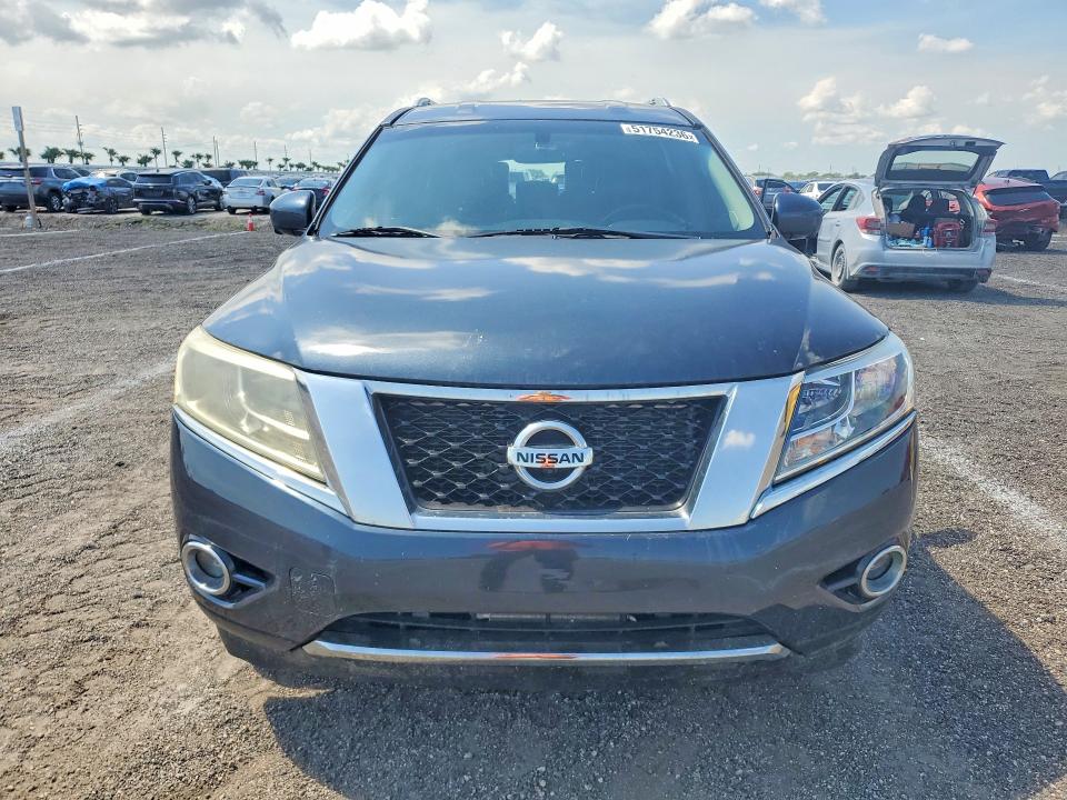 2014 Nissan Pathfinder მანქანა იყიდება აუქციონზე, vin: 5N1AR2MM4EC628101, აუქციონის ნომერი: 51754236