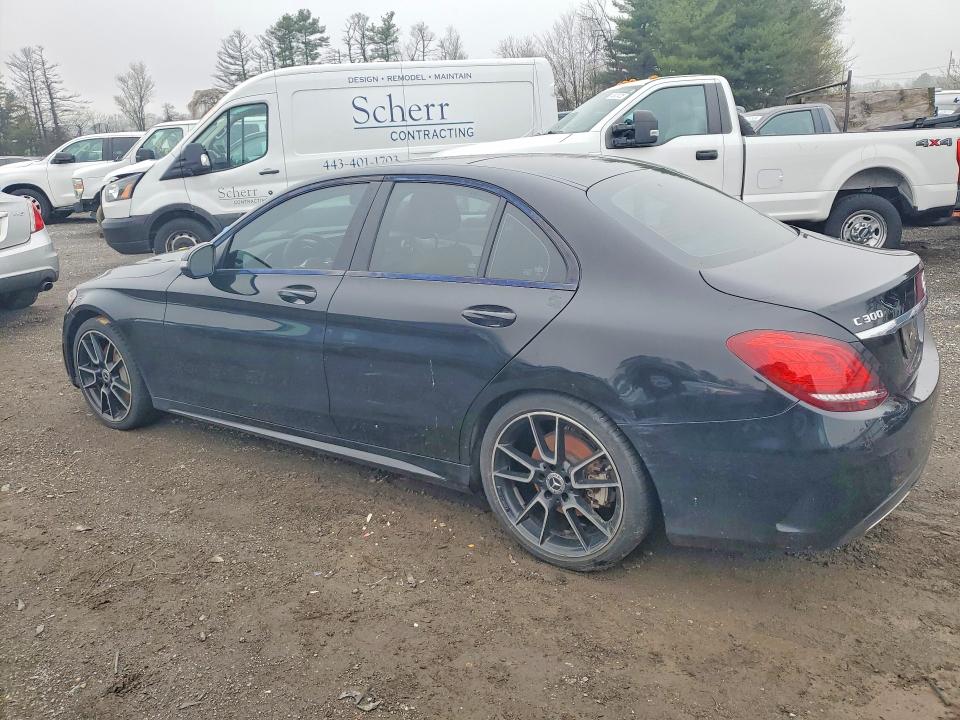 48510396 :رقم المزاد ، 55SWF8EB0KU284900 vin ، 2019 Mercedes-benz C مزاد بيع