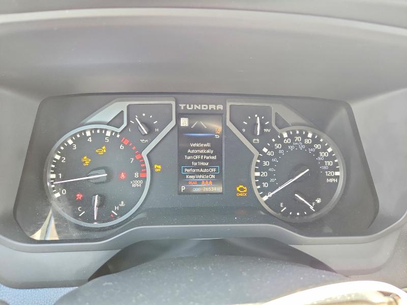 49269806 :رقم المزاد ، 5TFLA5AB3NX009801 vin ، 2022 Toyota Tundra مزاد بيع