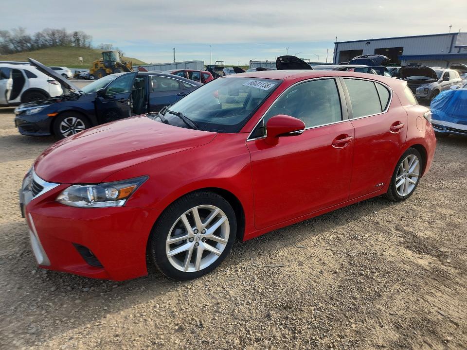 2015 Lexus Ct მანქანა იყიდება აუქციონზე, vin: JTHKD5BH5F2224261, აუქციონის ნომერი: 50681136
