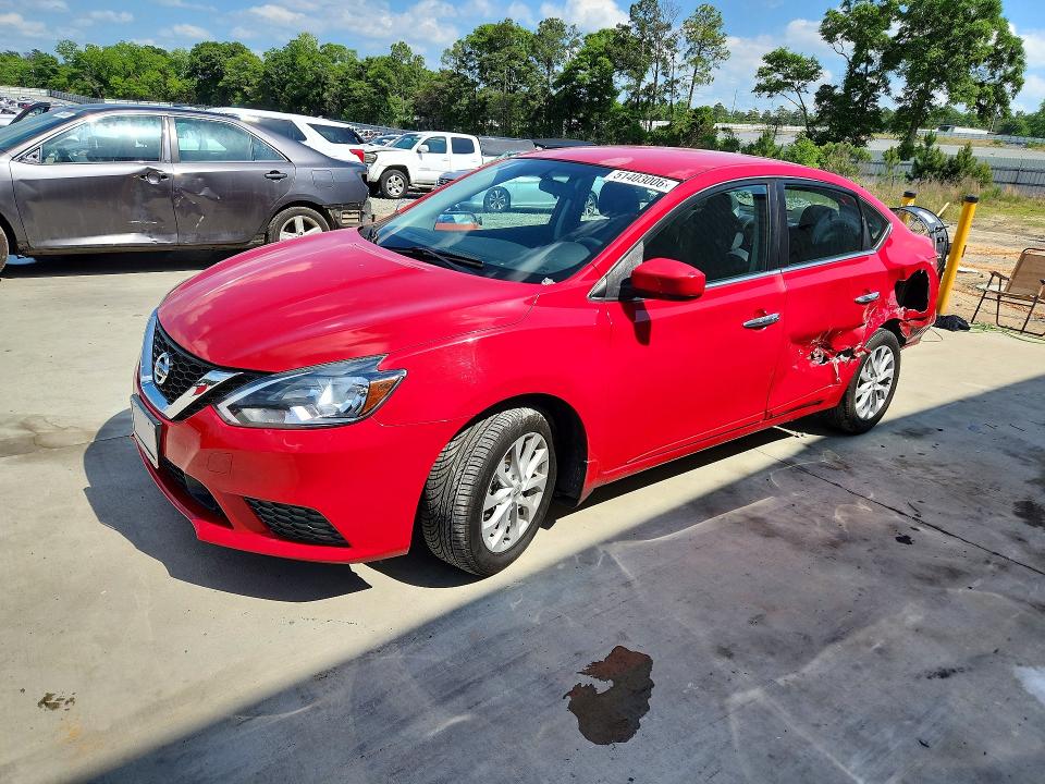 Продаж на аукціоні авто 2018 Nissan Sentra, vin: 3N1AB7AP1JY289077, номер лоту: 51403006