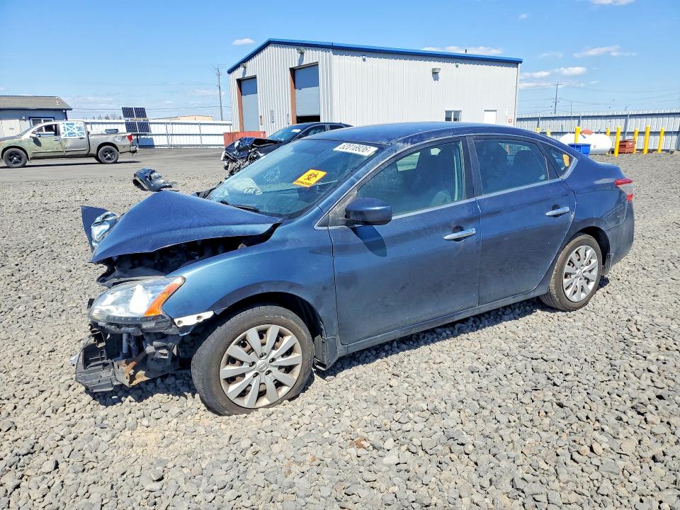 52018936 :رقم المزاد ، 3N1AB7AP7FY325782 vin ، 2015 Nissan Sentra مزاد بيع