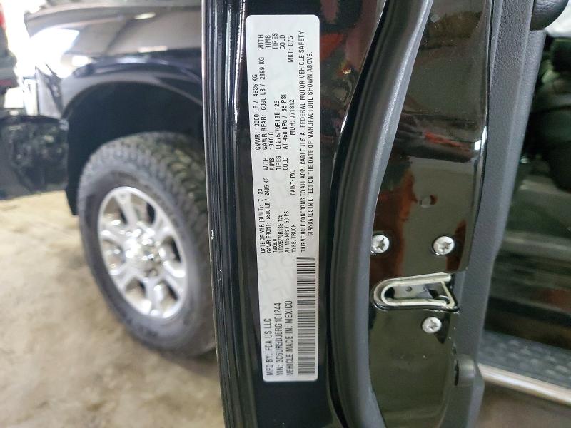 Auction sale of the 2024 Ram 2500, vin: 3C6UR5DJ6RG101244, lot number: 48211096