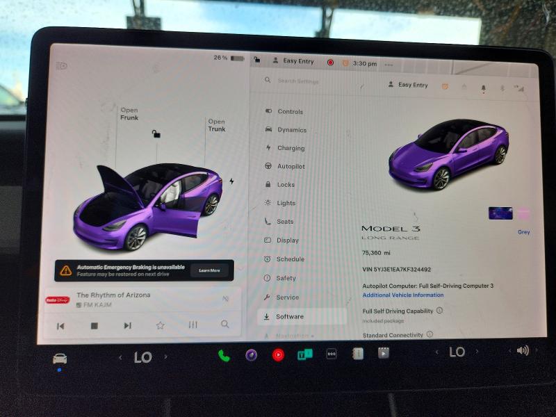 Aukcja sprzedaży 2019 Tesla Model 3, vin: 5YJ3E1EA7KF324492, numer aukcji: 47890416