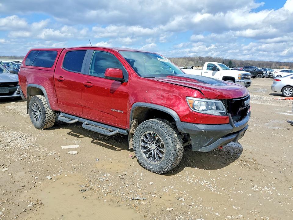 48491196 :رقم المزاد ، 1GCGTEEN2J1177135 vin ، 2018 Chevrolet Colorado مزاد بيع