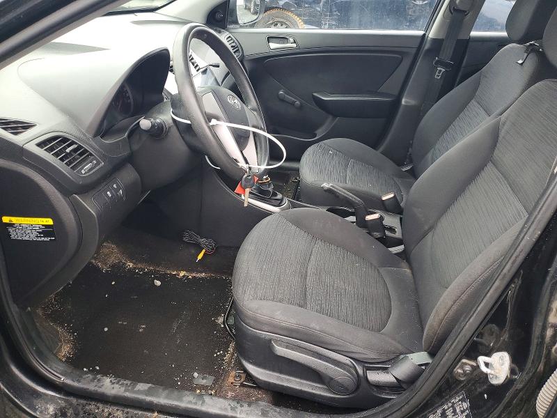 49877166 :رقم المزاد ، KMHCT5AE8GU296475 vin ، 2016 Hyundai Accent L 5dr مزاد بيع