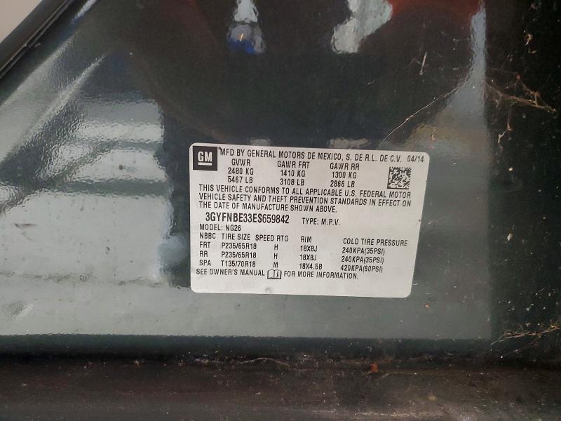 Продаж на аукціоні авто 2014 Cadillac Srx, vin: 3GYFNBE33ES659842, номер лоту: 48446346