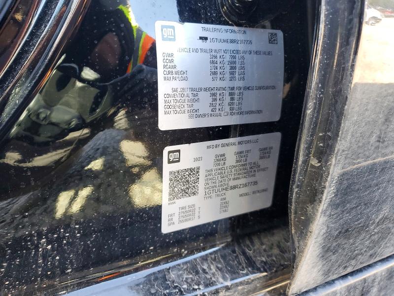 Продажа на аукционе авто 2024 Gmc Sierra, vin: 1GTUUHE88RZ167735, номер лота: 50462926