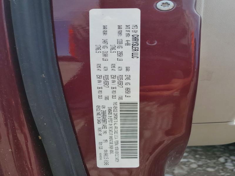 Продаж на аукціоні авто 2008 Chrysler Town And Country, vin: 2A8HR64X98R714092, номер лоту: 49943476