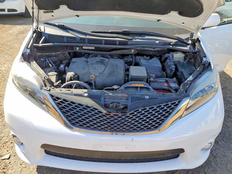 2017 Toyota Sienna მანქანა იყიდება აუქციონზე, vin: 5TDXZ3DC7HS860920, აუქციონის ნომერი: 50401656