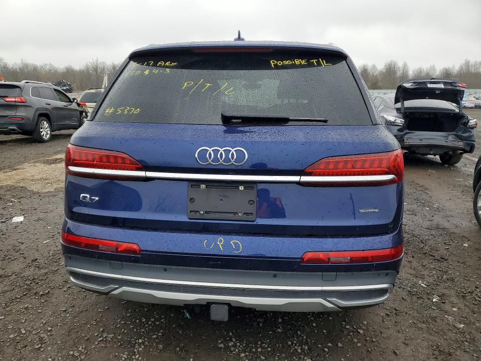 48259576 :رقم المزاد ، WA1LXAF73MD035370 vin ، 2021 Audi Q7 مزاد بيع