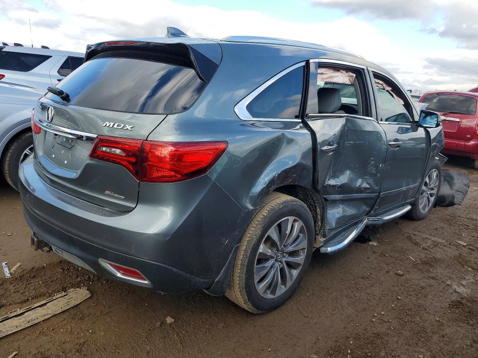 Продажа на аукционе авто 2014 Acura Mdx, vin: 5FRYD4H44EB004405, номер лота: 49627926