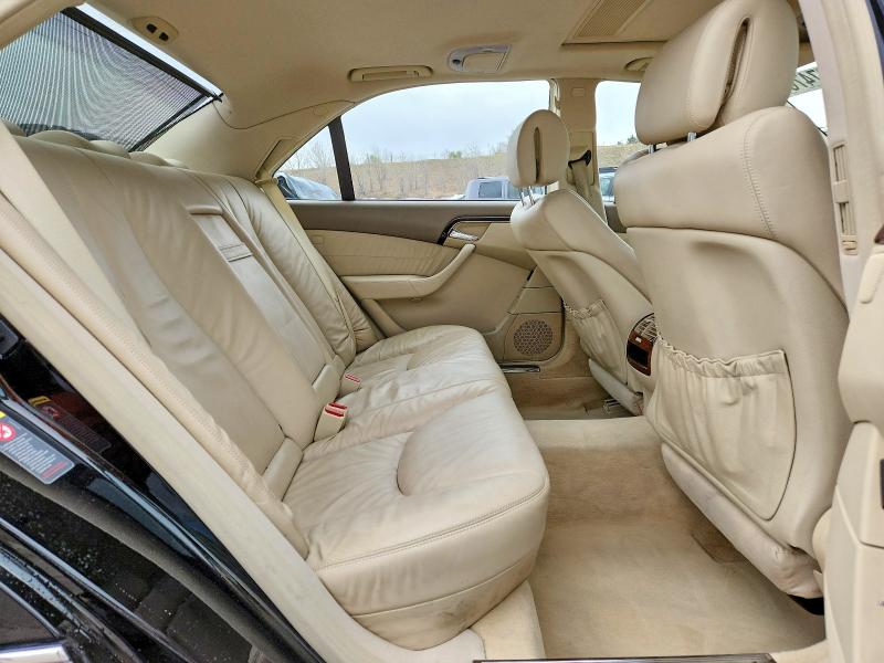 49087476 :رقم المزاد ، WDBNG75J75A441569 vin ، 2005 Mercedes-benz S مزاد بيع
