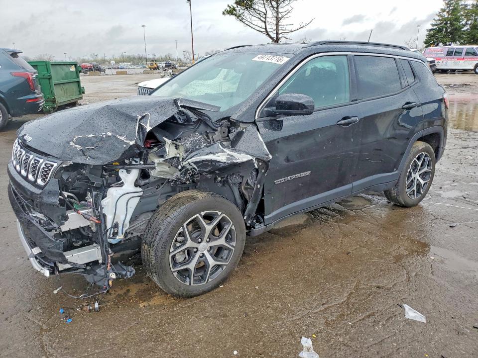 49713716 :رقم المزاد ، 3C4NJDCN8RT106861 vin ، 2024 Jeep Compass مزاد بيع