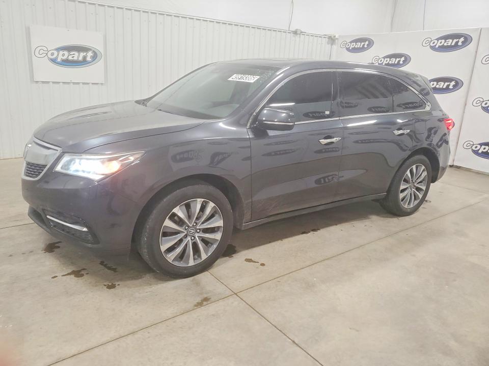 Aukcja sprzedaży 2016 Acura Mdx, vin: 5FRYD4H46GB038705, numer aukcji: 49919386