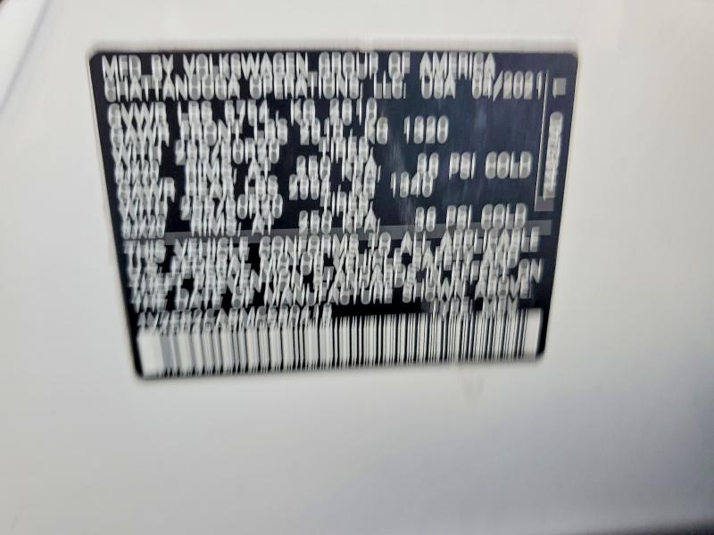 Продажа на аукционе авто 2021 Volkswagen Atlas, vin: 1V2ER2CA8MC580418, номер лота: 49107596