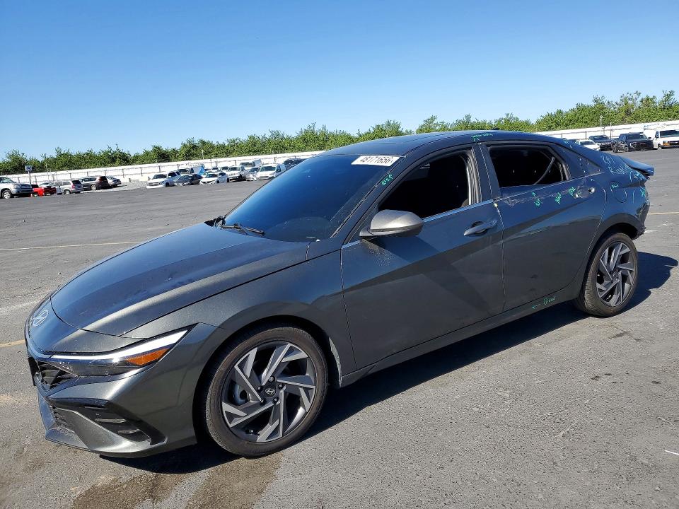 48171656 :رقم المزاد ، KMHLS4DGXRU673272 vin ، 2024 Hyundai Elantra مزاد بيع