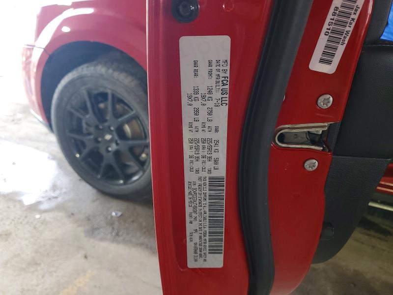 49782366 :رقم المزاد ، 3C4PDDEGXJT450307 vin ، 2018 Dodge Journey مزاد بيع