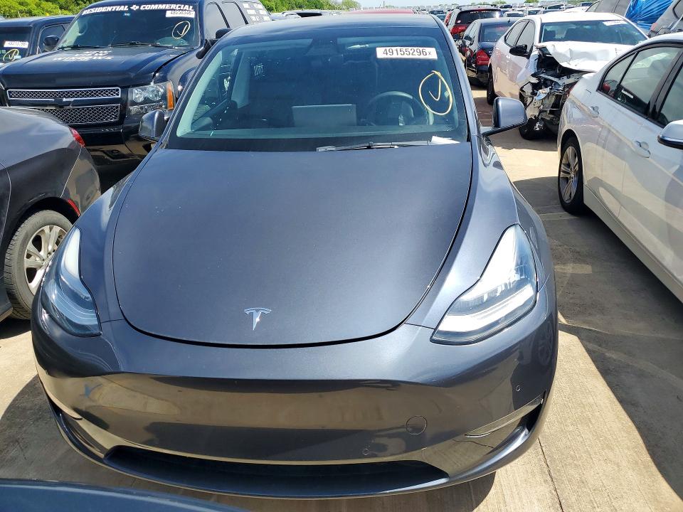 Продажа на аукционе авто 2021 Tesla Model Y, vin: 5YJYGDEE0MF138722, номер лота: 49155296