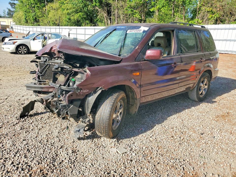 2008 Honda Pilot მანქანა იყიდება აუქციონზე, vin: 5FNYF28758B010289, აუქციონის ნომერი: 50310466