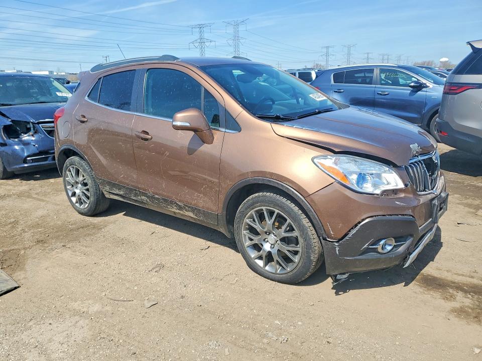 49334826 :رقم المزاد ، KL4CJ1SM5GB615085 vin ، 2016 Buick Encore مزاد بيع