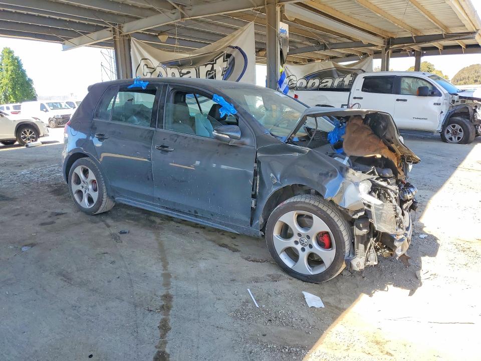 49154086 :رقم المزاد ، WVWHD7AJ7AW395672 vin ، 2010 Volkswagen Gti مزاد بيع