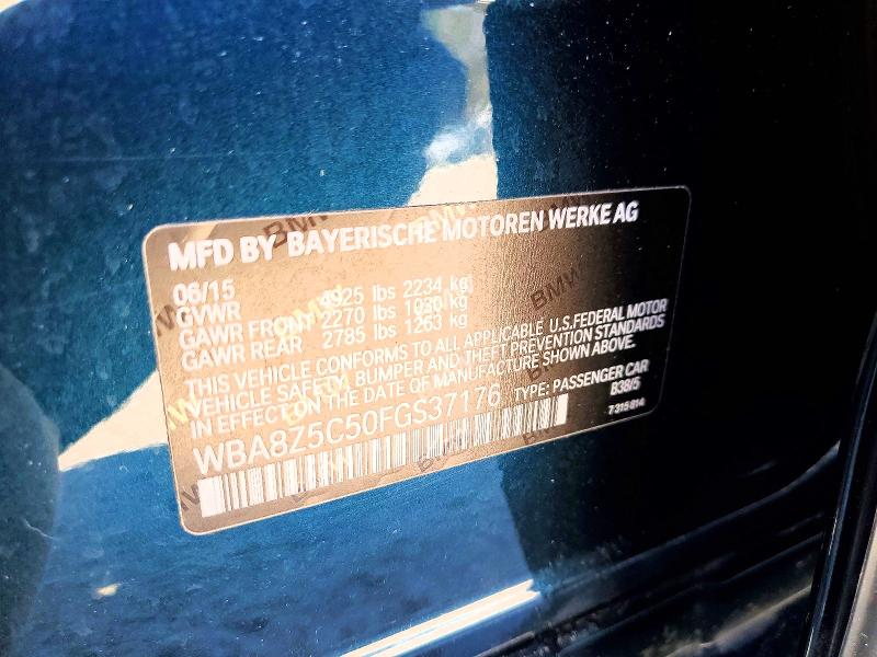 Продажа на аукционе авто 2015 Bmw 328, vin: WBA8Z5C50FGS37176, номер лота: 51283756