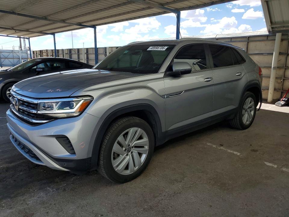 48998706 :رقم المزاد ، 1V2JE2CA0MC224295 vin ، 2021 Volkswagen Atlas Cross Sport مزاد بيع