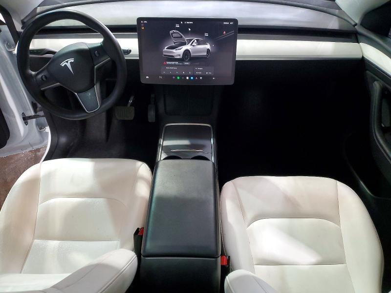 2022 Tesla Model Y მანქანა იყიდება აუქციონზე, vin: 7SAYGAEE0NF521885, აუქციონის ნომერი: 49355246